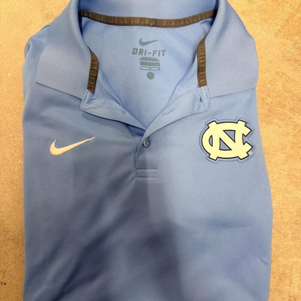 Nike Men's Blue and Purple Polo-shirts